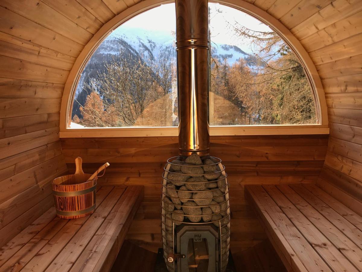 Laerchenwald Lodge Bellwald Eksteriør billede